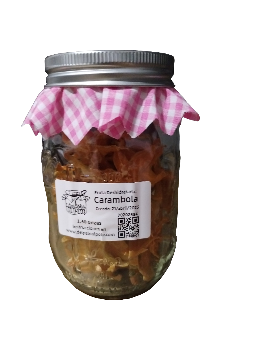 Frutas Deshidratadas (Carambola)