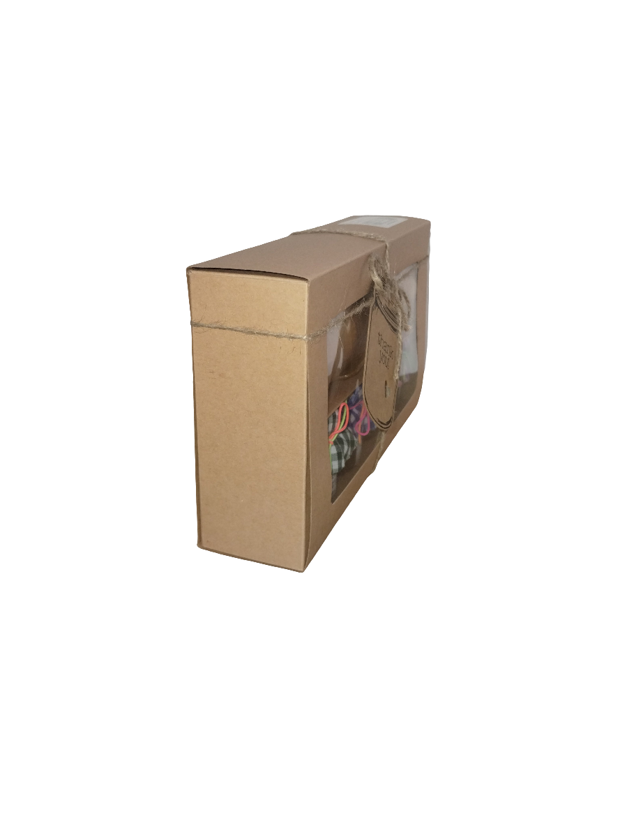 Guanábana, Mangó, Carambola, Acerola ~ Caja de Surtidos con galletas y cuchara