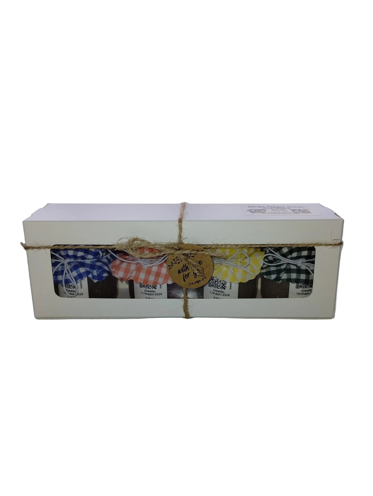 Mangó,Papaya,Guineo,Guanábana - Caja de Regalo Sencilla