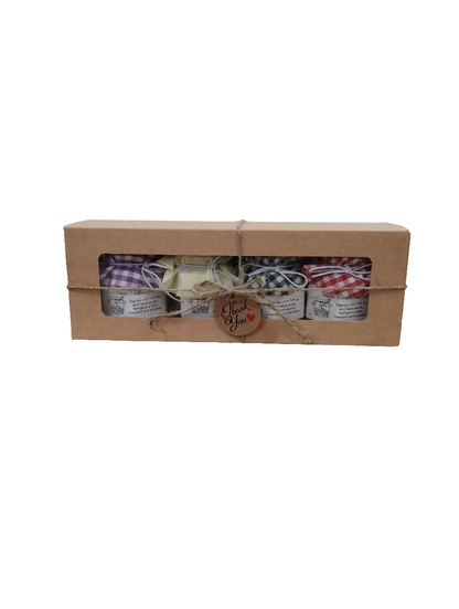 Melón de Agua, Guineo, Guanábana, Guayaba ~ Caja de Surtidos Sencilla