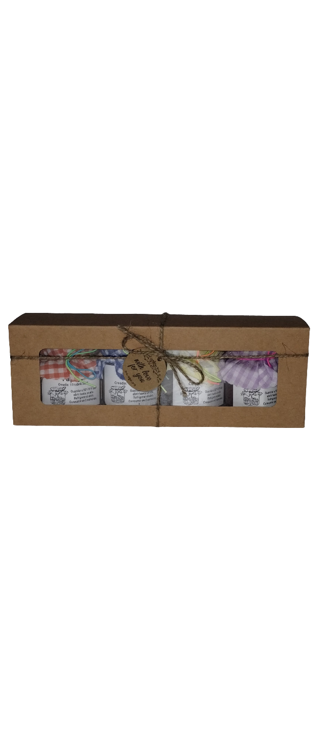 Papaya, Mangó, Guineo, Melón de Agua ~ Caja de Surtidos Sencilla