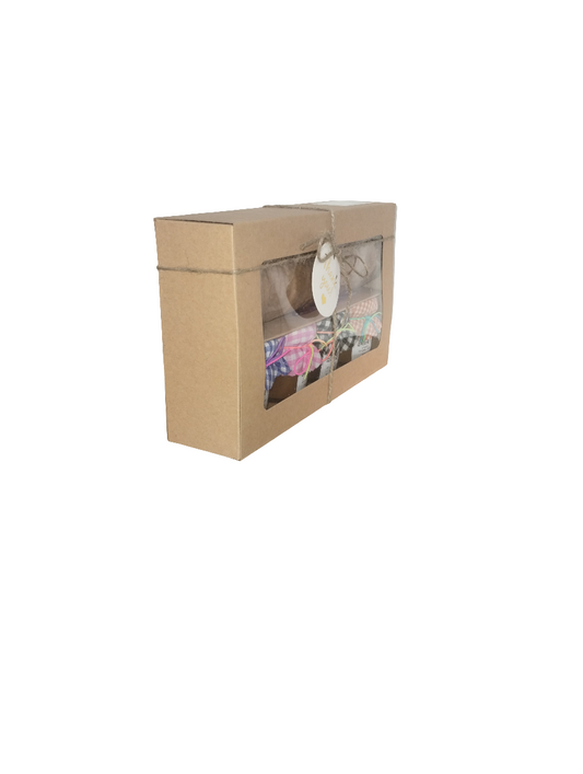 Caja de Regalo Del Palo Al Pote – Mermeladas Artesanales con Galletas y Cuchara (Mangó, Carambola, Tamarindo, Calabaza)
