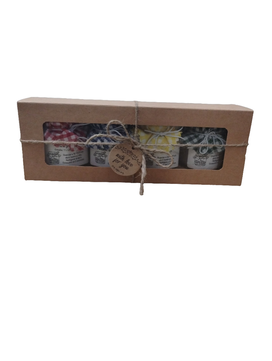 Guayaba, Mangó, Piña, Guanábana ~ Caja de Surtidos Sencilla