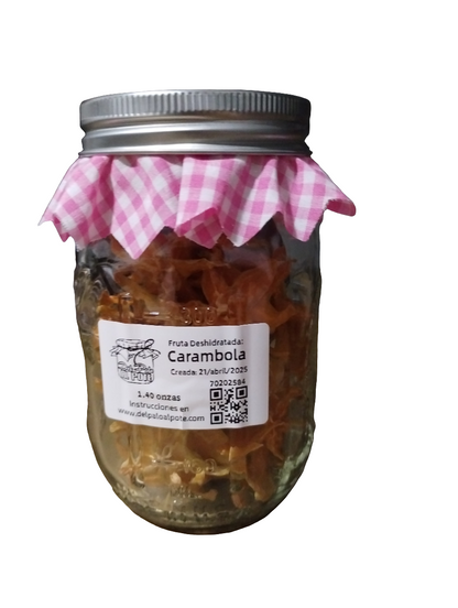 Frutas Deshidratadas (Carambola)
