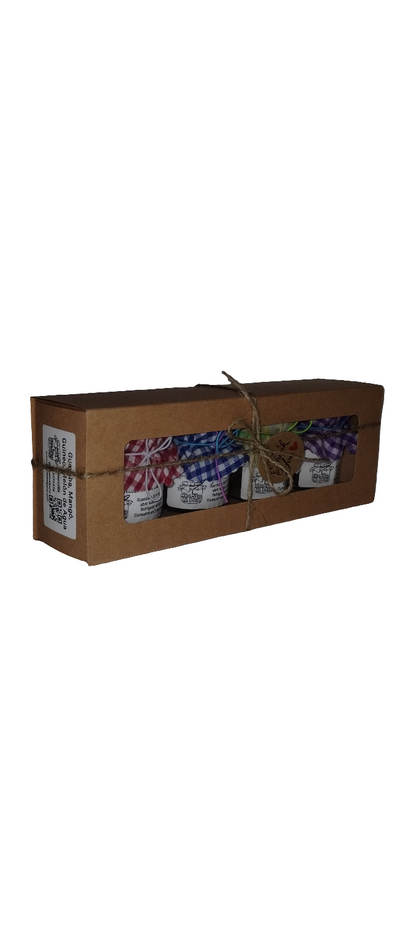 Guayaba, Mangó, Guineo, Melón de Agua ~ Caja de Surtidos Sencilla