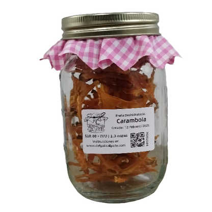 Frutas Deshidratadas (Carambola)