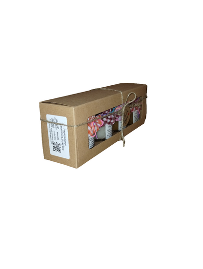 Papaya,Coco,
Carambola,Guayaba ~ Caja de Surtidos Sencilla
