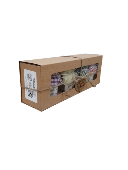 Melón de Agua, Guineo, Guanábana, Guayaba ~ Caja de Surtidos Sencilla