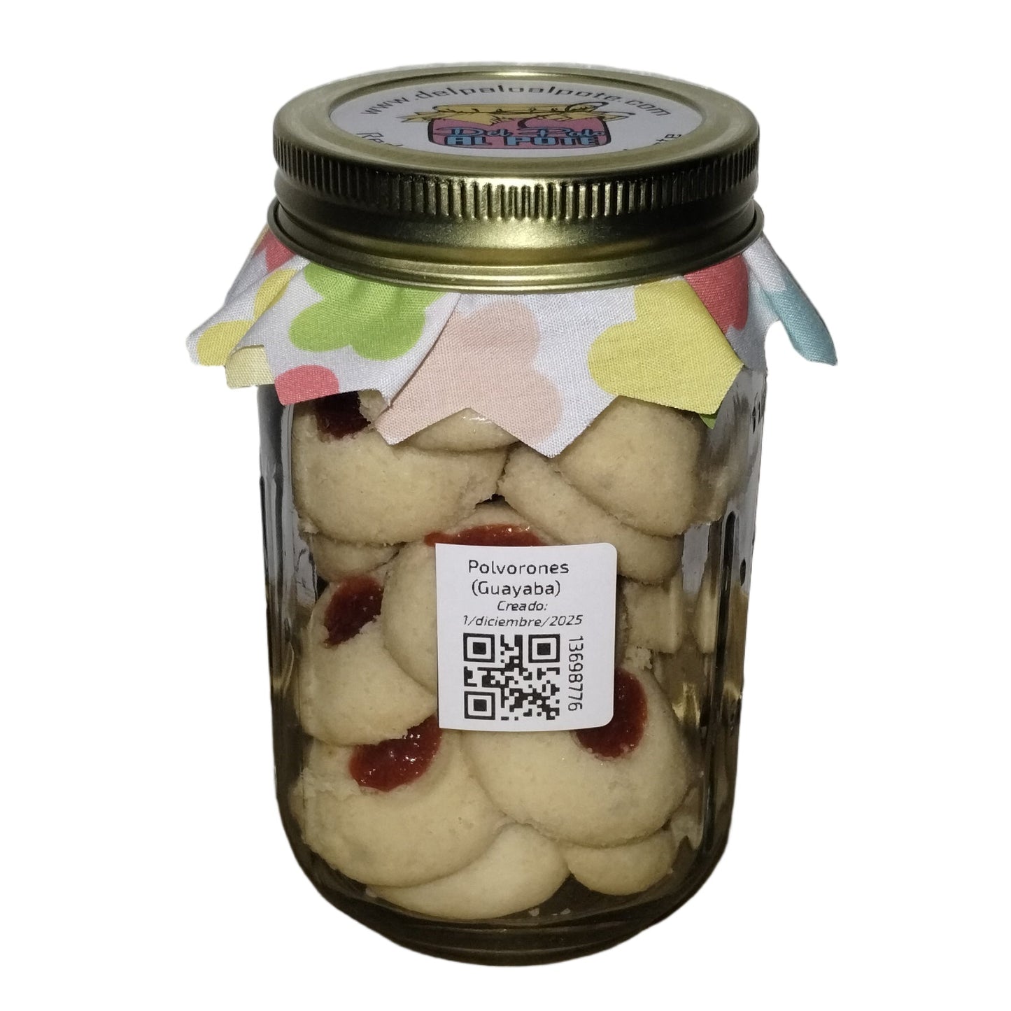 Polvorones con Mermelada de Guayaba – Del Palo Al Pote