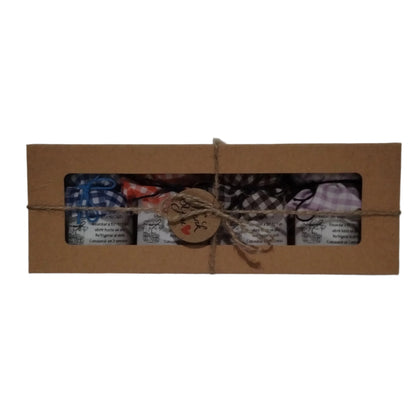 (Mangó, Papaya, Guanábana, Calabaza) Caja de Surtidos Sencilla