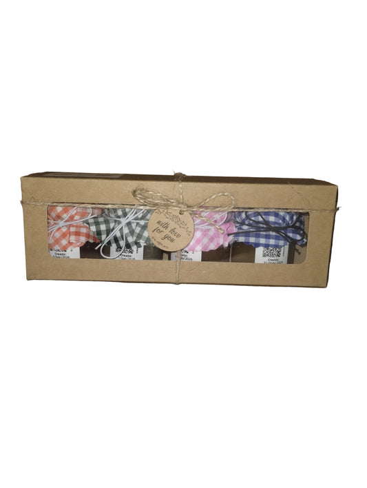 Papaya, Guanábana, Carambola, Mangó  ~ Caja de Regalo Sencilla