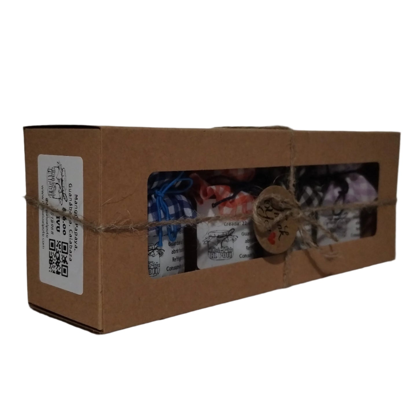 (Mangó, Papaya, Guanábana, Calabaza) Caja de Surtidos Sencilla