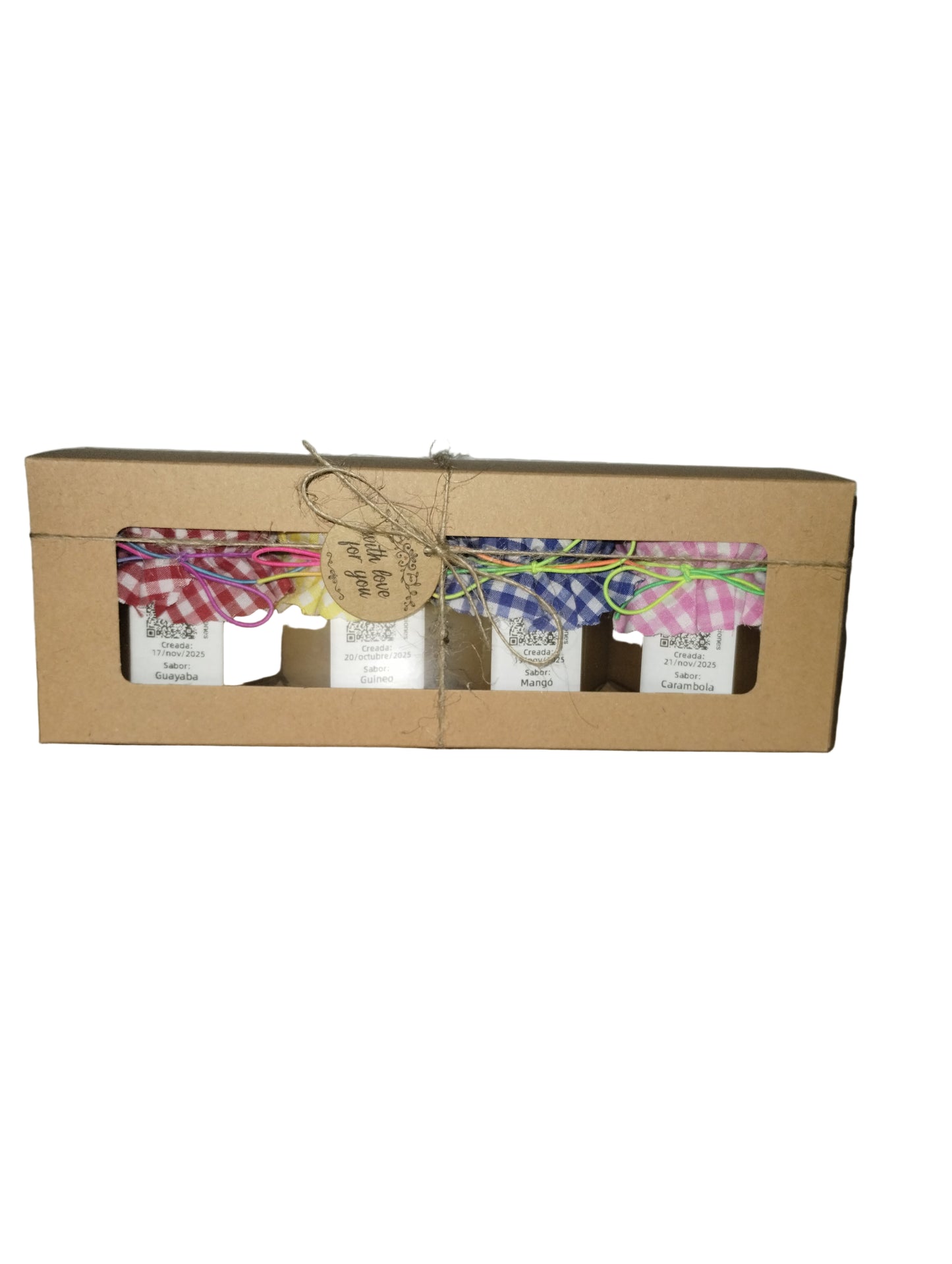 Guayaba, Guineo, Mangó, Carambola  ~ Caja de Surtidos Sencilla