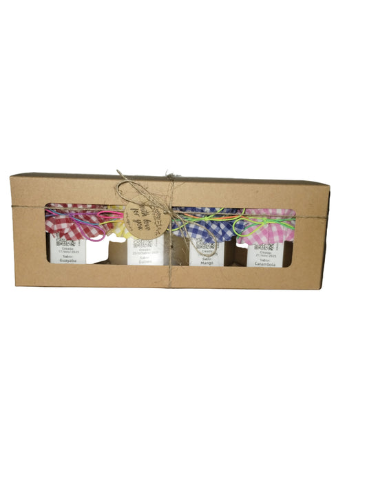 Guayaba, Guineo, Mangó, Carambola  ~ Caja de Surtidos Sencilla