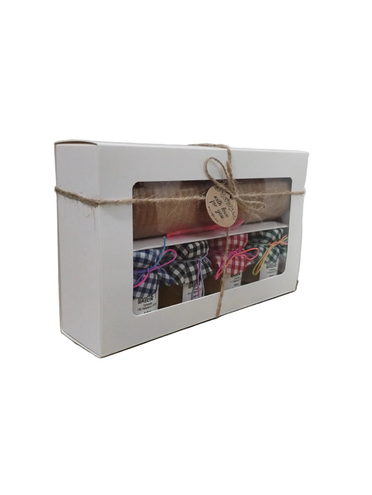 Mangó, Calabaza, Guayaba, Guanábana - Caja de Regalo con Galletas