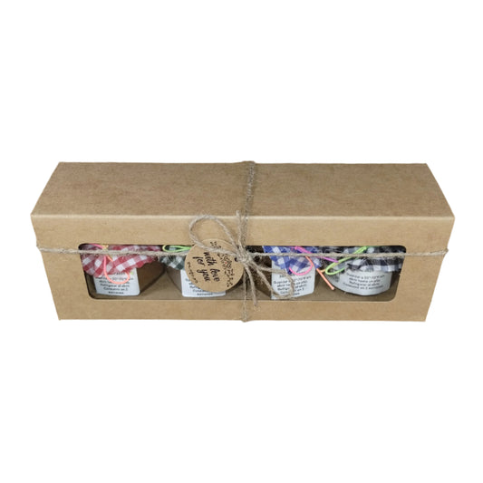 Guayaba, Guanábana, Mangó, Tamarindo  ~ Caja de Surtidos Sencilla