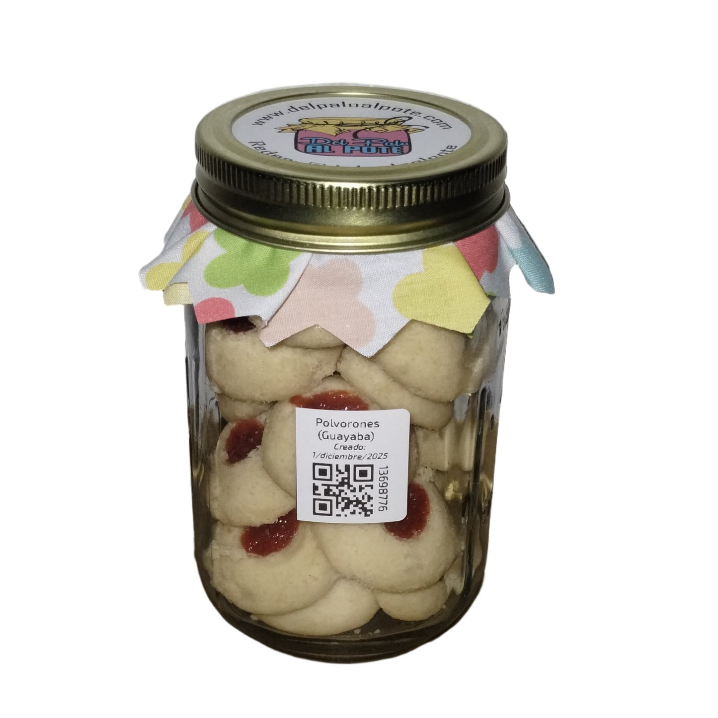 Polvorones con Mermelada de Guayaba – Del Palo Al Pote