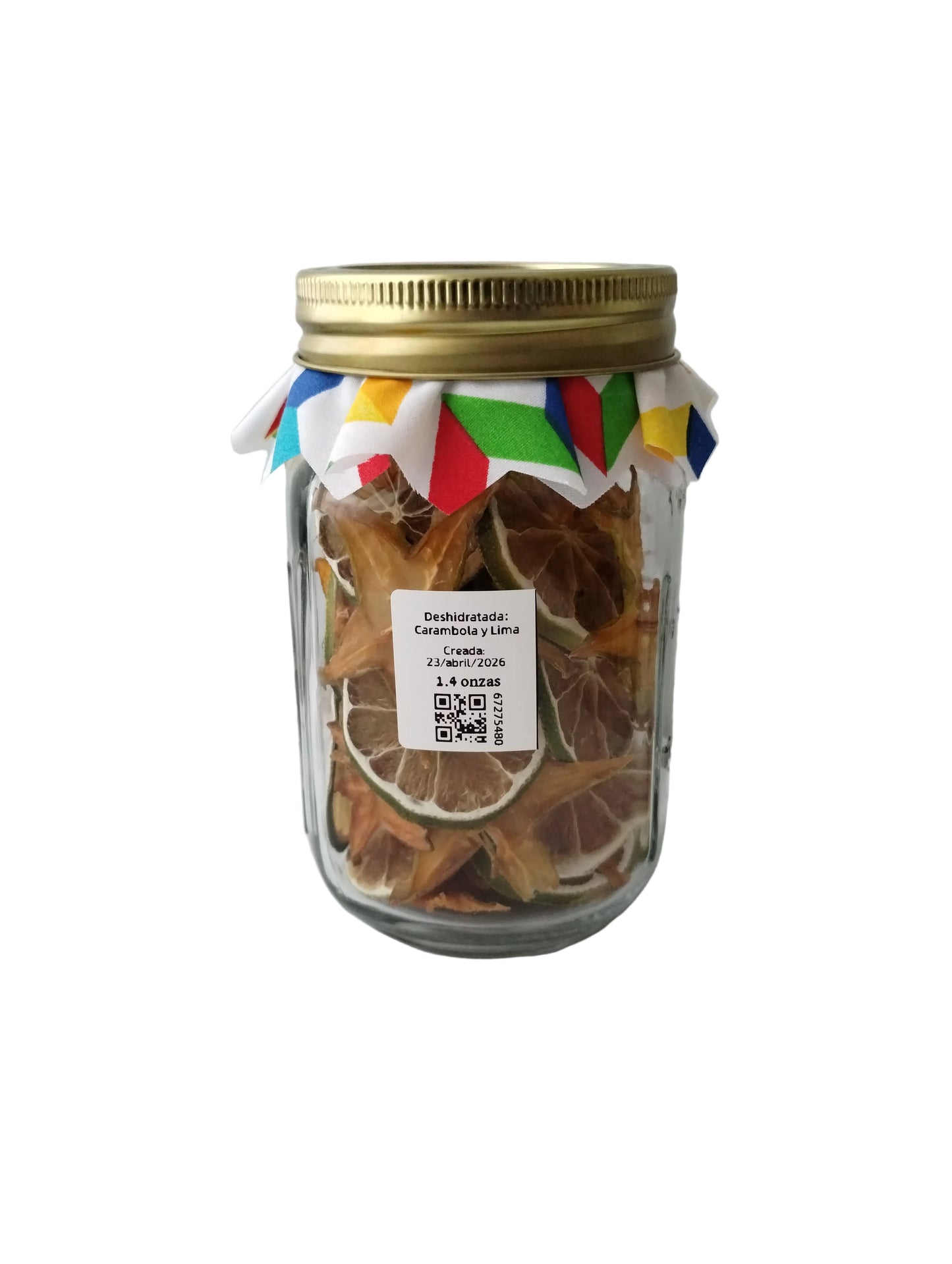 Carambola/Lima Deshidratada – Fruta Natural Artesanal | Del Palo Al Pote
